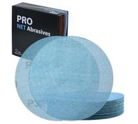 LEONTOOL 6 pouces abrasif à mailles grain 320 Disque de ponçage auto-agrippant pour cloisons sèches, boîte de 25 disques à mailles Papier de à maille pour métal, bois, composites