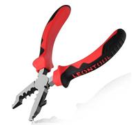 LEONTOOL Archery Nocking Point Pince D Loop String Clamp String-Loop Plier Nocking pour Arc à poulies et recurve Arrow Nocks Points Installation Retrait String Entretien des Cordes d’Arc, Poignée TPR