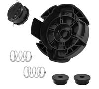 LEONTOOL DWO1DT995 Weed Eater Tête de coupe-herbe Accessoires de rechange pour bobine de coupe-bordures Dewalt DCST922P1 DCST922B DCST972X1 avec 2 ressorts Weedeater et 2 capuchons à ressort