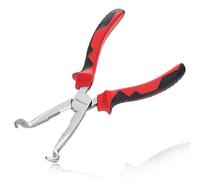 LEONTOOL Hose Grip Pince 20,32 cm Offset Bougie d'allumage Boot Removal Pince 3/5" de diamètre avec coupe-fil, extracteur de fil de bougie d'allumage avec mâchoires dentelées