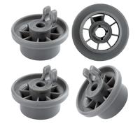 LEONTOOL Lot de 4 165314 Roues pour lave-vaisselle Panier inférieur Panier Rail Roue adaptée pour Bosch et Kenmore, remplace 420198 AP2802428 PS3439123 423232 EAP3439123 PS8697067