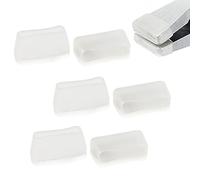 LEONTOOL Lot de 6 embouts de rechange en caoutchouc pour pince à briser, mâchoires plates, matériel de e 2,5 cm, pinces à attacher des embouts en caoutchouc pour vitrail pour l'installation