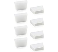 LEONTOOL Lot de 8 embouts de rechange en caoutchouc de 2,8 cm pour clé de voiture, pince brise-verre à mâchoires plates pour installation de matériel et travaux de vitrail