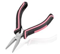 LEONTOOL Mini pince à bec plat de 12,7 cm avec mâchoires lisses