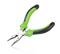 LEONTOOL Mini pince à bec rond de 12,7 cm - Pince coupante 3 en 1 - Pince de précision avec ressort - Outil de fabrication de bijoux