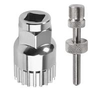 LEONTOOL Outil de pédalier, Outil de Retrait de pédalier de vélo, Manchon d’Extraction Standard de 20 Dents avec Dispositif Anti-Chute, Outils de décapant de boîtier de pédalier en Acier 20Cr