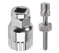 LEONTOOL Outil de pédalier, Outil de Retrait de pédalier de vélo, Manchon d’Extraction Standard de 20 Dents avec Dispositif Anti-Chute, Outils de décapant de boîtier de pédalier en Acier 20Cr