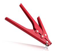 LEONTOOL Outil de serrage pour serre-câbles - Outil de coupe de serrage de câble avec poignée en acier au carbone - Outil de tension et de coupe pour attaches de câble en plastique et nylon, largeur