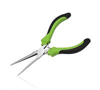 LEONTOOL Petite pince à bec aiguille pour la fabrication de bijoux - Pince de précision de 12,7 cm - Mâchoire lisse pour plier des fils et des petits objets - Outils de réparation de bijoux