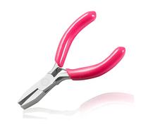 LEONTOOL Pince à bec plat de 7,6 cm - Mini pince à mâchoire lisse pour la fabrication de bijoux