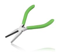 LEONTOOL Pince à bec plat - Pince à mâchoire lisse - Outil de précision pour la fabrication de bijoux - Mini pince pour le pliage de fils, la déformation, le façonnage