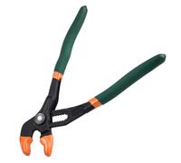 LEONTOOL Pince à joint rainurée de 19,1 cm à réglage rapide avec bouton poussoir en V, pince de verrouillage à mâchoire en V pour réparation domestique, plomberie, préhension, écrous, boulons, acier