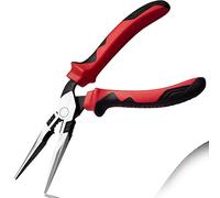 LEONTOOL Pince à long bec avec tête coudée de 20,3 cm - Pince multifonction de précision professionnelle pour économiser 35 % de travail