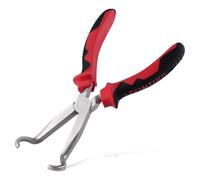 LEONTOOL Pince à Poignée de Tuyau 8 Pouces avec Mâchoires Dentelées - à Bec Annulaire pour Démontage de Bougie d'Allumage et Entretien Automobile