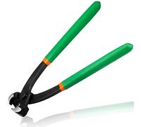 LEONTOOL Pince à sertir pour oreilles de 22,9 cm avec mâchoires à sertir avant et latérale à action unique - Pince à sertir pour sécuriser les tuyaux de tuyaux et une utilisation automobile