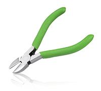 LEONTOOL Pince coupante diagonale de précision 4 pouces Pinces coupantes pour fil Coupe diagonale latérale Petites pinces coupantes à ressort pour la fabrication de bijoux, la coupe de plastique, les