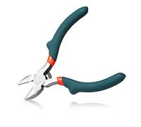 LEONTOOL Pince coupante diagonale Micro Pince coupante de précision convexe Pince coupante pour la fabrication de bijoux Outils à main fins fonctionnels 10,2 cm