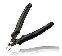 LEONTOOL Pince coupante électronique de précision avec ressort électronique pour fabrication de bijoux, noir