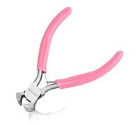 LEONTOOL Pince coupante en acier au carbone de 10,2 cm - Poignée ergonomique - Idéale pour couper/plier des fils et des clous - 3,9 x 2,8 x 0,4 cm