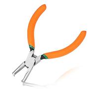 LEONTOOL Pince coupante transversale SMT/SMD de 12,7 cm - Pince coupante latérale - Coupe d'angle avant - Coupe d'extrémité avec nez plat extra long - Lame de 90 degrés