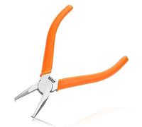 LEONTOOL Pince coupante transversale SMT/SMD - Pince coupante latérale - Lame de 90 degrés - Coupe-angle avant avec bec plat extra long - Bord de coupe de 0,4 cm pour les endroits restreints