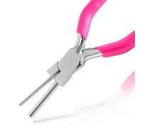 LEONTOOL Pince de fabrication de bélières - 3 mm et 5 mm pour la fabrication de bijoux, outil de pliage d'anneaux avec poignée antidérapante