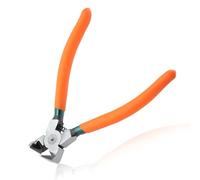 LEONTOOL Pince diagonale pour plastique à coupe affleurante, 90 coupe-fils coudés pour travaux manuels, coupe-fil, pince coupante pour la fabrication de bijoux, électronique, modèle, floral