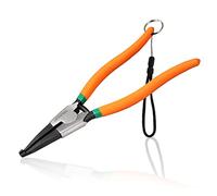 LEONTOOL Pince plate spéciale pour circlips, pince inversée, anneau et cordon anti-perte, pour boîtes de transfert de transmission, 20,5 cm