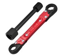 LEONTOOL Plumbing Tools Kit de arrêt d’angle, clé à tube à double extrémité, clés d’angle pour nouvelle butée d’angle de compression et anneau de compression