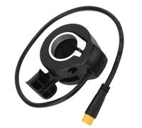 Leopacat AccéLéRateur Au Pouce, De Pouce pour Trottinette éLectrique Commande Vitesse PièCes Rechange Gachette Accelerateur à Universel Bouton D'AccéLé Rateur Remplacement Adaptées Trois Interfaces