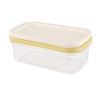 Leopacat Boite A Beurre, Beurrier Plastique Récipient Conteneur De Tranches Fromage Couvercle Boîte En Filet Joint D'étanchéIté Rectangle Stockage Aliments Support Vaisselle Affûté