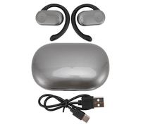 Leopacat Écouteurs de Traduction de Langue, écouteurs de Traduction en Temps Réel de Haute Précision, Casque de Traduction Vocale Bluetooth Longue Durée Professionnelle 144 Langues (Gris)