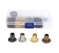 Leopacat Kit De Grommets Eyelets Outils, Trousse à œIllets Outil Ensembles Oeillets Rondelle Pour Diy Couture Chaussures Ceintures Sacs Dos VêTement Tentes Lacets Travaux Manuel BâChe Tente RéParation