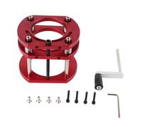 Leopacat Lift de fraisage, routeur Lift Base élévateur de fraisage pour moteurs, poignée à manivelle, système de table, travail du bois, plaque d'insertion, alliage d'aluminium, acier inoxydable,