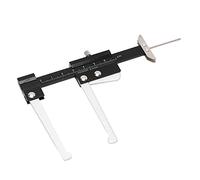 Leopacat Pied à Coulisse Digital Échelle Absolue, Mesure Profondeur 6 mm | Grand éCran Lcd Avec ArrêT Automatique, Mesure éPaisseur, Usure, Profil Rotor Et Profondeur 6 Mm, IdéAl Voiture