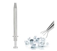 Leopacat Pince à Piercing Pour Boules, Outil De Ramassage Porte-Bijoux Griffes, Pinces Outils Bijoux éPiler Professionnelle Petites PièCes Diamant Droite Pierres PréCieuses Composants éLectroniques