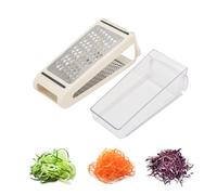 Leopacat Rapeuse Legume, Rapeuse Fromage Zesteur Agrumes Râpe à Fromage, Rapeuse Legume Manuelle Appareil Acier Inoxydable Pour Raper Carotte Pommes Terre Machine Trancher Hacher