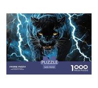Léopard 1000 Pièces Puzzle pour Adultes, Défi Jouets, Cadeau d'anniversaire, Jeux Éducatif, Qualité Premium 70x50cm/1000pcs