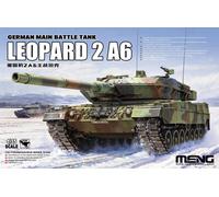 Maquette Char Leopard 2 A6 German Main Battle Tank |meng|ts-055| 1:35 Maquette C