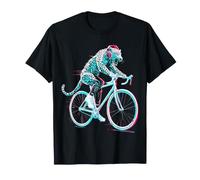 Leopard Art Casque de vélo T-Shirt