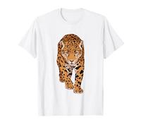 Léopard chat prédateur Leo Garçons Filles Amateurs Jaguar T-Shirt