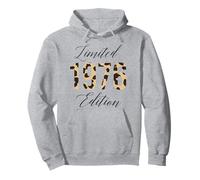 Leopard Cheetah Lover Édition limitée 1976 46e Anniversaire Sweat à Capuche