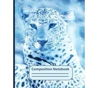 Leopard Composition Notebook: College Ruled ,Elegance Regal Presence,for Teens, School ,Office or Home