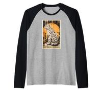 léopard des neiges panthère des neiges Manche Raglan