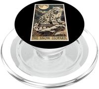léopard des neiges panthère des neiges PopSockets PopGrip pour MagSafe