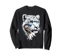 Léopard des Neiges Panthère Fauve Grand Félin Léopards Sweatshirt