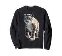 Léopard des Neiges Panthère Fauve Grand Félin Léopards Sweatshirt