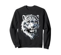 Léopard des Neiges Panthère Fauve Grand Félin Léopards Sweatshirt
