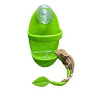 Leopard Gecko Bol à eau | Accessoires à ventouse pour petits animaux de compagnie | Gamelle d'eau pour reptiles, terrarium, enclos habitat, grenouille à feuilles, caméléon, gecko, agame barbu