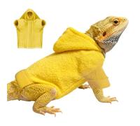 Leopard Gecko Costume - Stylish Reptile Outfits | Handmade Soft Reptile Coat | Handmade Clothing Soft Coat for Chameleon Gecko Iguana Bearded Dragon Outdoor Walking Terrarium Taking Photo